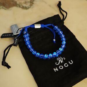NOGU Blue Beaded Bracelet